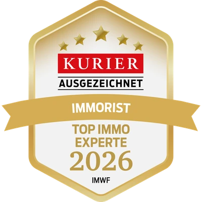 KURIER Gütesiegel Top IMMO Experte 2026