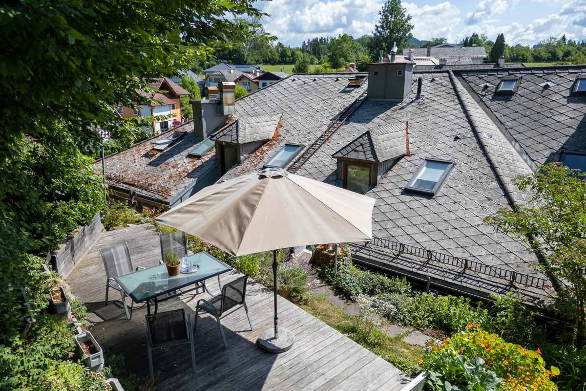 "ROCOCO GARDEN": Historic Roof Garden Apartment in the Former Bath House, image 24