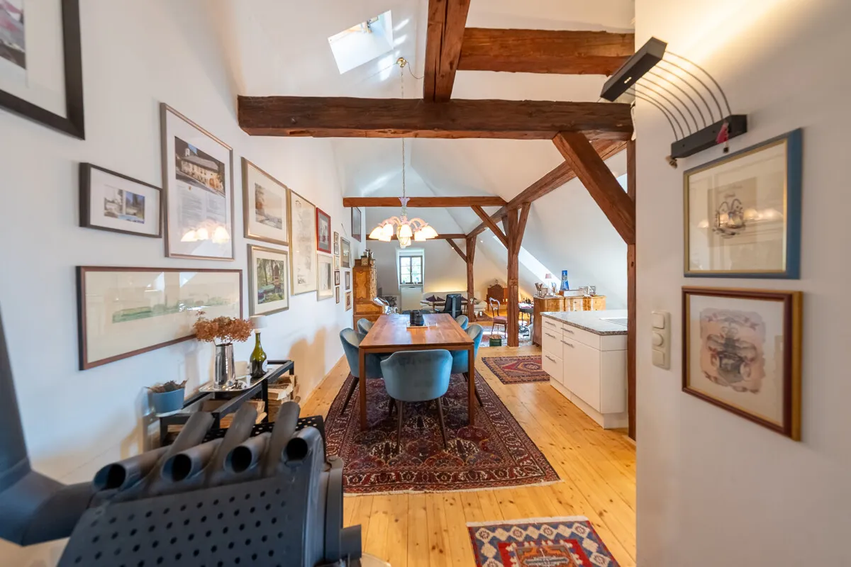 "ROCOCO GARDEN": Historic Roof Garden Apartment in the Former Bath House, image 30