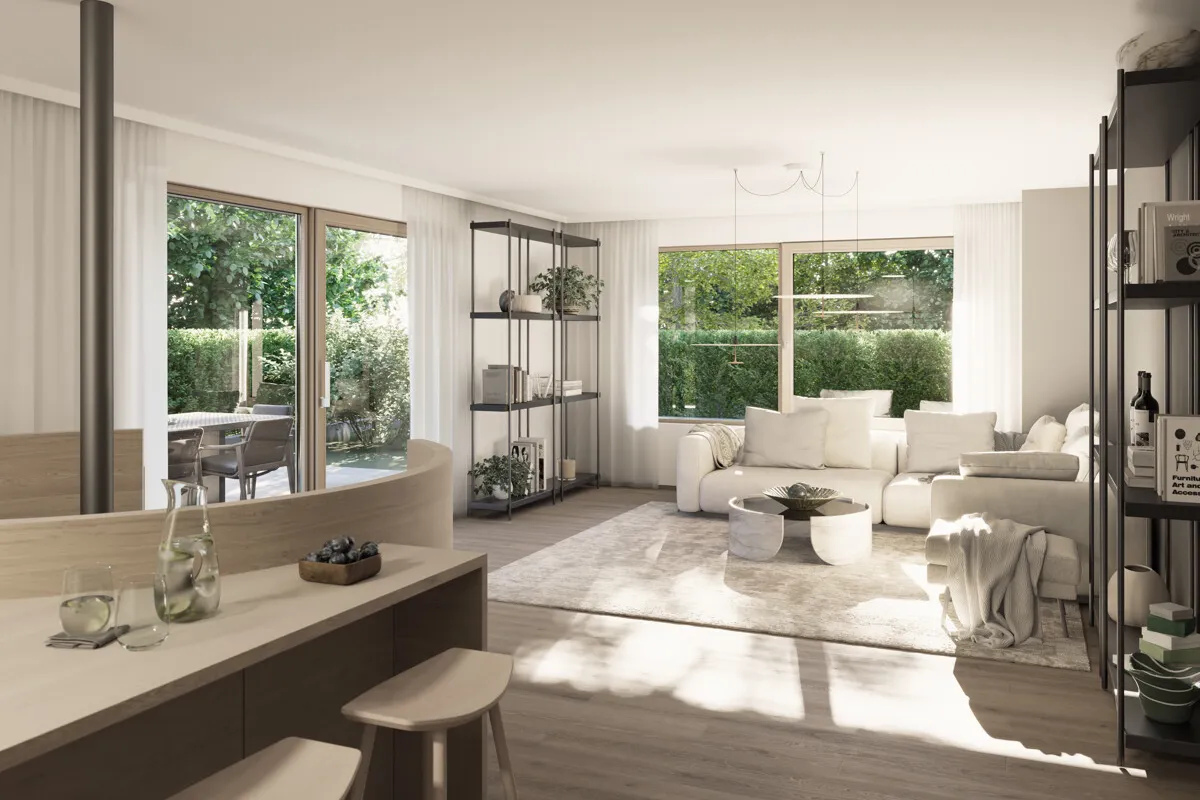New Development Project "Das Riedl" TOP2: Garden Apartment with Pool, image 2