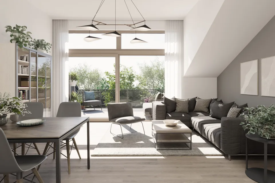 New Development Project "Das Riedl" Unit 6 Top Floor with 2 Balconies