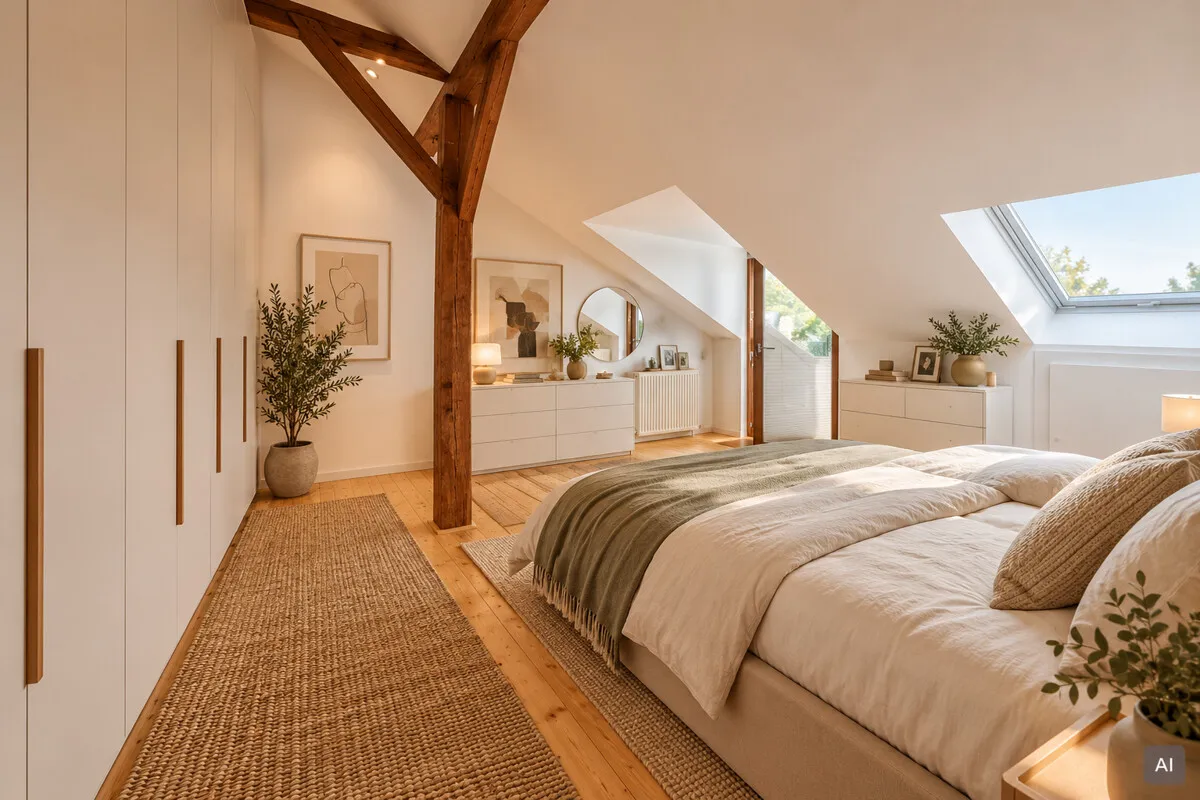 "ROKOKO-GARTEN" - Historische Dachgartenwohnung im ehemaligen Baderhaus, Bild 21
