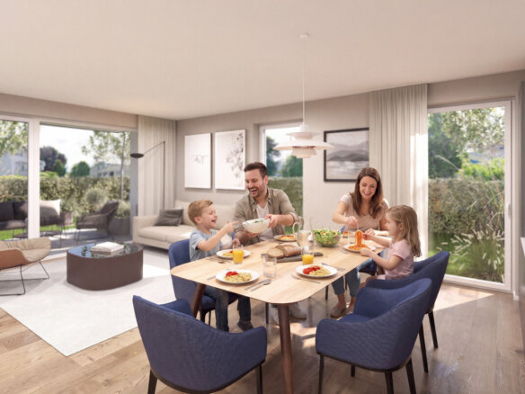 FIFTEEN RESIDENCES
3-Zimmer Gartenwohnung 
“ONE”