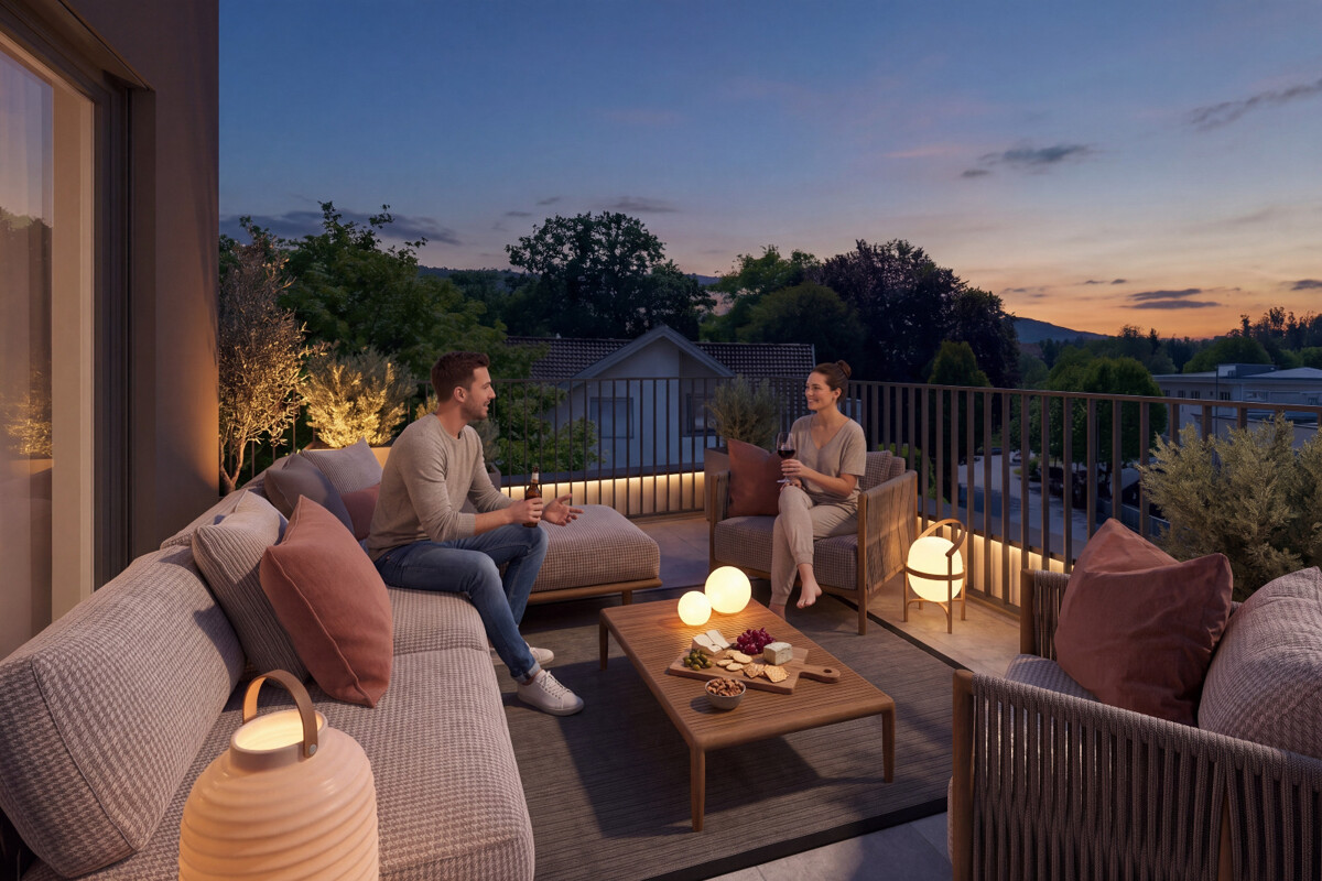 FIFTEEN RESIDENCES
3-Zimmer Dachgeschosswohnung
“FOURTEEN”