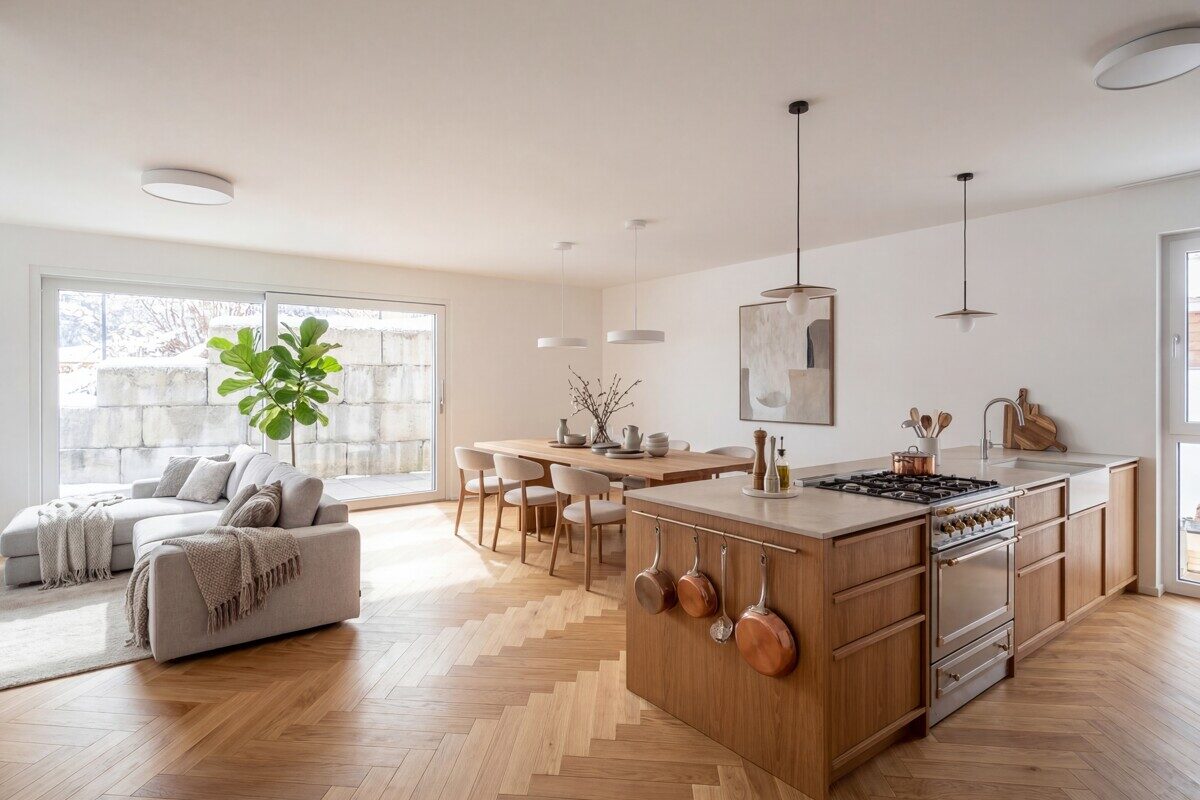 Triada Hof 3-room apartment “Roof garden” housing subsidy available!