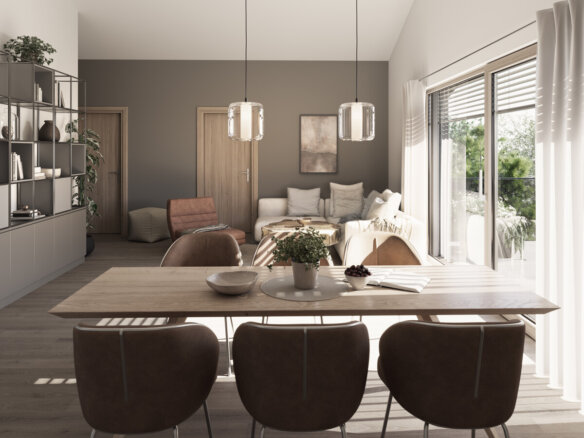 Neubauprojekt “Das Riedl” TOP7 – Dachgeschoss mit  Balkon