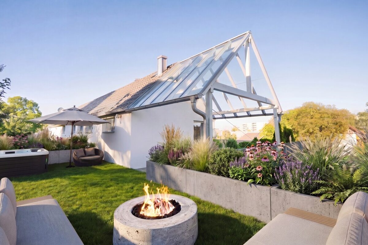 Penthouse mit Garten & Terrasse ”Apfelhain”